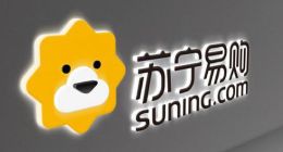直营店横幅欢乐多  苏宁易购上演“村会玩”