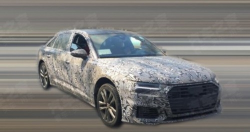 全新一代奥迪A6L路试谍照曝光：大灯犀利 科技感爆棚