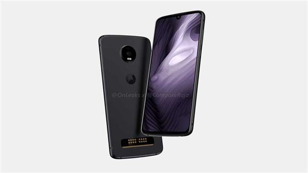 Moto Z4 Play渲染图曝光：水滴屏/模块化设计 或支持5G