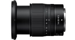 兼容尼康Z卡口系统的广角变焦镜头尼克尔 Z 14-30mm f/4 S发布