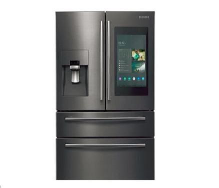 三星发布新款智能冰箱 手机提醒用户忘关冰箱门500