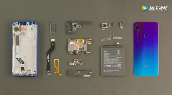 红米Note 7首发拆机：4800万相机长这样