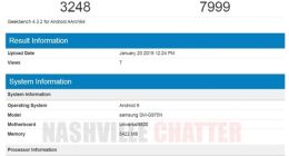 三星Exynos 9820现身跑分网站：多核成绩甚至不及骁龙845