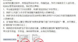 拼多多辟谣：资损200亿、整个部门年终奖被扣等均为不实信息