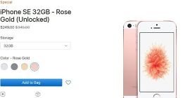 重新上架的苹果iPhone SE售罄 下次上架遥遥无期