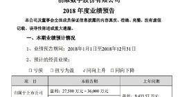 创维数字预计2018年度净利润超2.75亿元 同比翻2倍