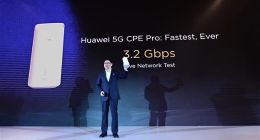华为发布新一代5G CPE Pro 持续构筑5G领先优势