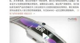 倪飞：努比亚MWC 2019将推柔性屏新物种