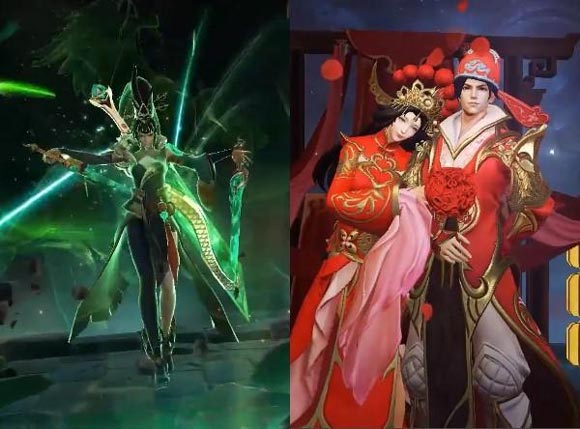 王者荣耀新春皮肤