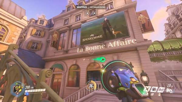 《守望先锋》新地图巴黎演示 卢西奥邂逅智械歌姬露娜