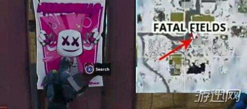 堡垒之夜棉花糖海报位置