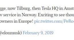 埃隆·马斯克访问欧洲 为交付Model 3造势