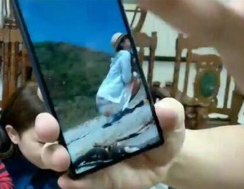 头重脚轻！索尼Xperia XA3真机曝光：大额头感受下2_副本