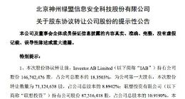 联想投资拟3.63亿元转让所持绿盟科技近5%股份