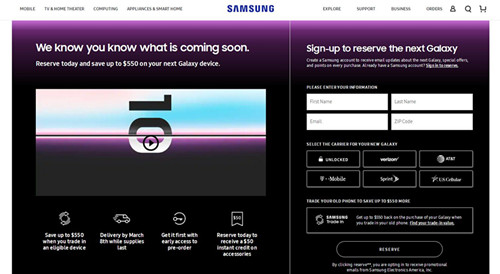 三星Galaxy S10系列开启预售：最快3月8日到手1_副本