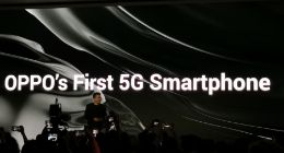 OPPO首部5G手机亮相 10倍混合光学变焦技术 惊艳MWC 2019