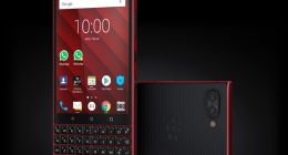 限量发售!黑莓KEY2红色版亮相：经典QWERTY全键盘设计