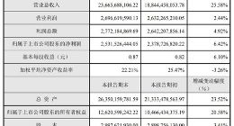 大华股份2018年净利润达25.3亿元 同比增长6.42%