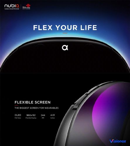 柔性屏新物种努比亚α发布：支持语音通话