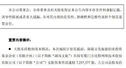 吉比特：股东湖南文旅减持逾220万股股份 占总股本3.06%