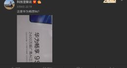 华为畅享9S曝光 搭载麒麟710处理器6.21英寸珍珠屏