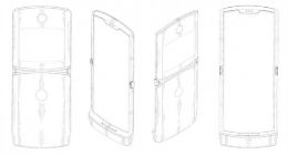 摩托罗拉折叠屏手机外形曝光：浓浓RAZR风