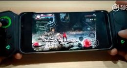 黑鲨游戏手机2真机视频曝光：支持双手柄操作