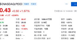 拼多多第四季度营收56.54亿元 同比增长379%