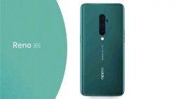 OPPO Reno新机雾海绿版渲染图曝光
