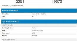 华为P30 Pro跑分成绩出炉：麒麟980搭配8GB内存
