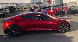 特斯拉Roadster新超跑罕见亮相 基本版售价20万美元