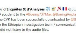 法国成功提取埃塞航失事客机黑匣子数据：真相大白！
