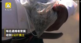 埃航空难死者空棺下葬：家属用事发地焦土代替遗体举行葬礼