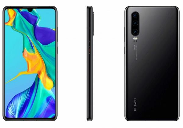 华为P30 Pro外观实锤！双曲面水滴屏 超窄下巴