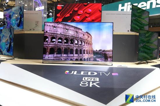 海信则是多分区背光ULED电视,并研发了自己的芯片