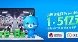 小熊U租完成1.5亿元Pre-B轮融资 加速智慧办公生态布局