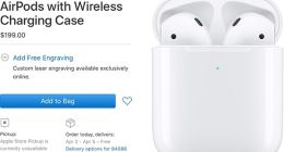 苹果新款AirPods无线版疯卖：1599元！