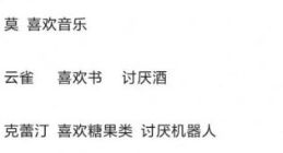 跨越星弧各角色送礼攻略 礼物赠送推荐大全