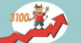 A股三大股指收盘涨跌互现沪指坚守3100点深成指周K线罕见11连阳