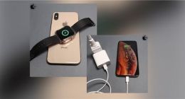 苹果双向无线充电 可用手机给AirPods或iPad充电