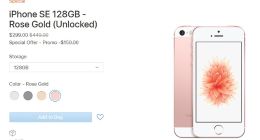 苹果美区官网上架iPhone SE特别版：249美元起