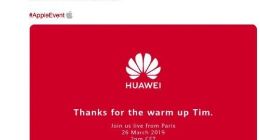 华为爱尔兰官方推特发文：感谢苹果暖场 现在重头戏开始