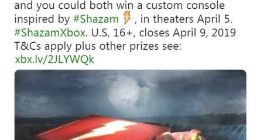 《雷霆沙赞》限定版XB1X主机公布 金色魔法闪电帅炸