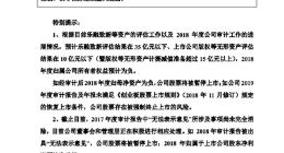 乐视网：2018年度归属公司所有者权益预计为负