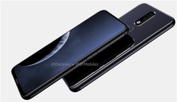 诺基亚X71后壳曝光:配骁龙660,采用打孔屏