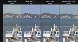 华为P30 Pro、谷歌Pixel 3 XL、三星S10+、iPhone XS Max拍照对比