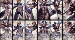 大曝光！IGS8冠军皮肤出来了！IG冠军皮肤签名皮肤原画抢先看！