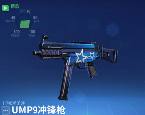 堡垒前线UMP9冲锋枪