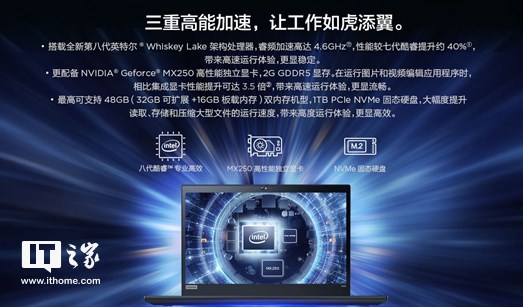 联想ThinkPad T490/T490s/T590正式上市,起售价8999元