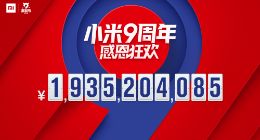 单日19.3亿元！“手机+AIoT”战略落地 小米9周年米粉节收官